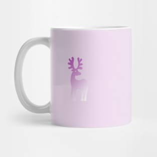 Reindeer lost in the fog Mug